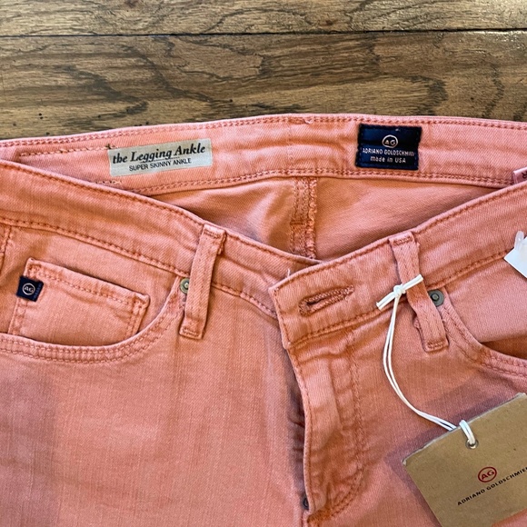 AG Adriano Goldschmied The Legging Super Skinny  Sulfur Canyon Clay Jean Size 26 - Picture 6 of 8